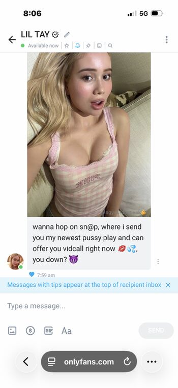 Full leaked Lil tay private onlyfans photo
